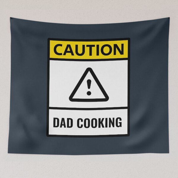 Item preview, Dad Cooking - Caution Dad Cooking - Father's Gift - Funny Caution Shirt - Phones Cases And Other Gift designed and sold by MemWear.