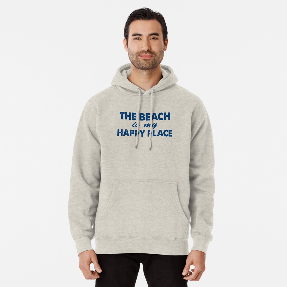 the beach is my happy place sweatshirt