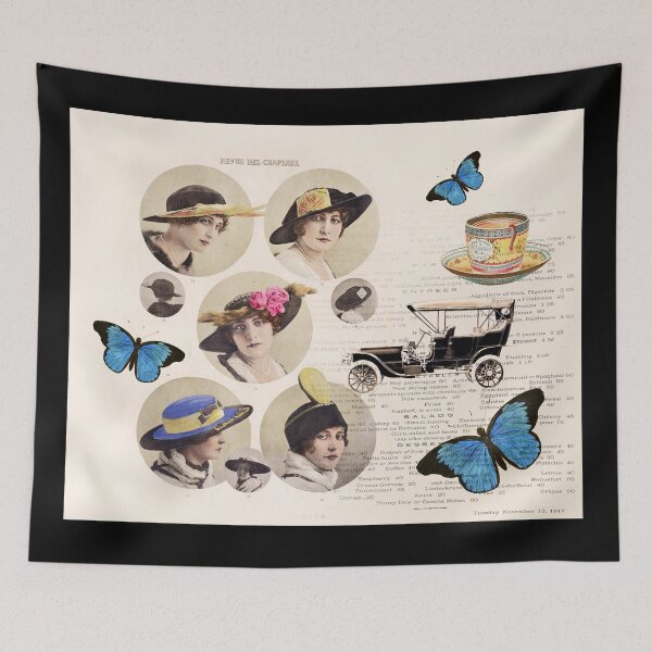 Item preview, Revue des Chapeaux designed and sold by Delphimages Art.