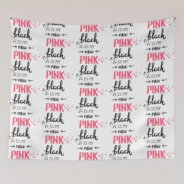 Item preview, Black is my new pink simple letteryng  designed and sold by Katakata.