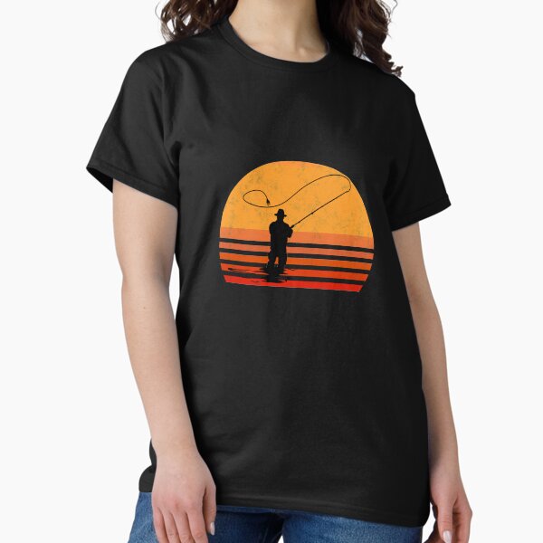 Vista previa del artículo con la obra «Regalo vintage para pescador con mosca», diseñado y vendido por BornDesign.