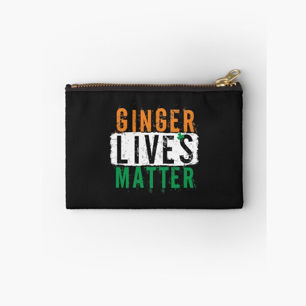 Item preview, Ginger Lives Matter Funny Irish St Patricks Day Humor Gift for Redhead vintage grunge red hair joke quote  designed and sold by alenaz.