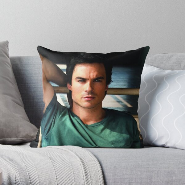 Ian Somerhalder Throw Pillow