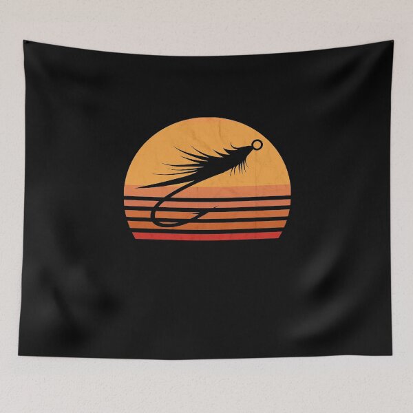 Item preview, Fly fishing lure fishing hook angler gift designed and sold by BornDesign.