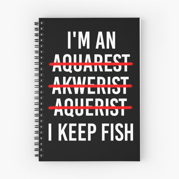Item preview, Aquarist aquarium owner Wortwitz gift designed and sold by BornDesign.