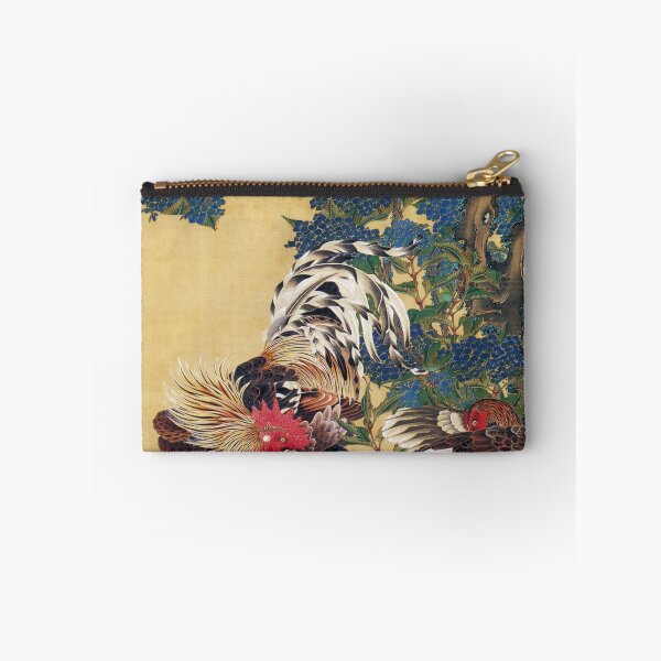 Item preview, Rooster and Hen with Hydrangeas by Ito Jakuchu designed and sold by topower.