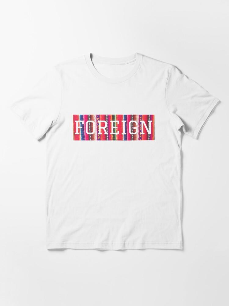 foreign t shirt brands