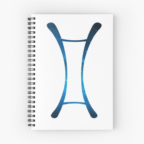 Item preview, Gemini Blue Galaxy Symbol designed and sold by DancingGeek.