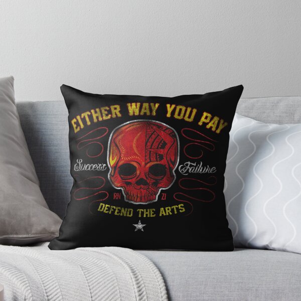 Item preview, DEFEND THE ARTS RED SKULL designed and sold by Ronzi.