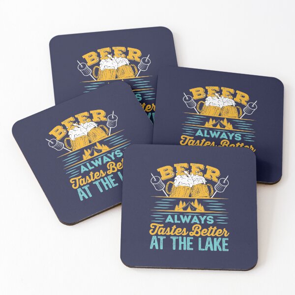 Item preview, Beer Always Tastes Better At The Lake designed and sold by jaygo.