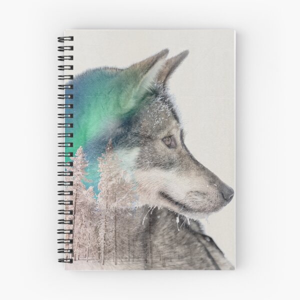 Item preview, Double exposure husky dog designed and sold by Delphimages Art.