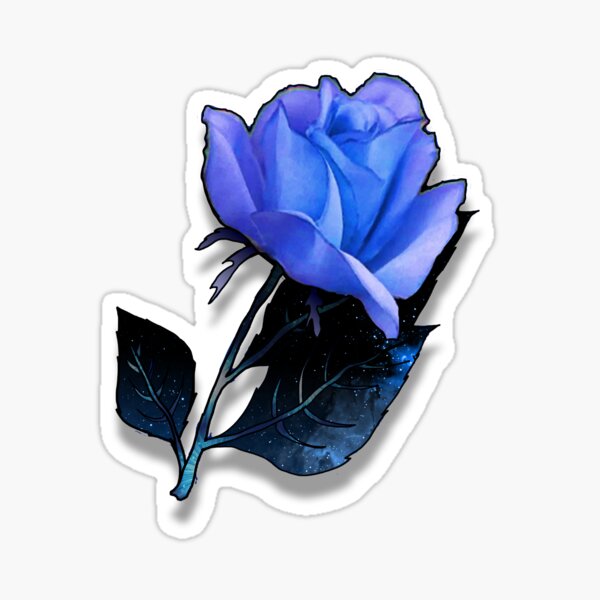 Deep Blue Rose 2021 - Large