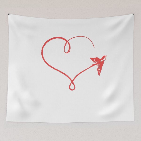 Item preview, Heart Swallow trajectory aviator gift designed and sold by BornDesign.