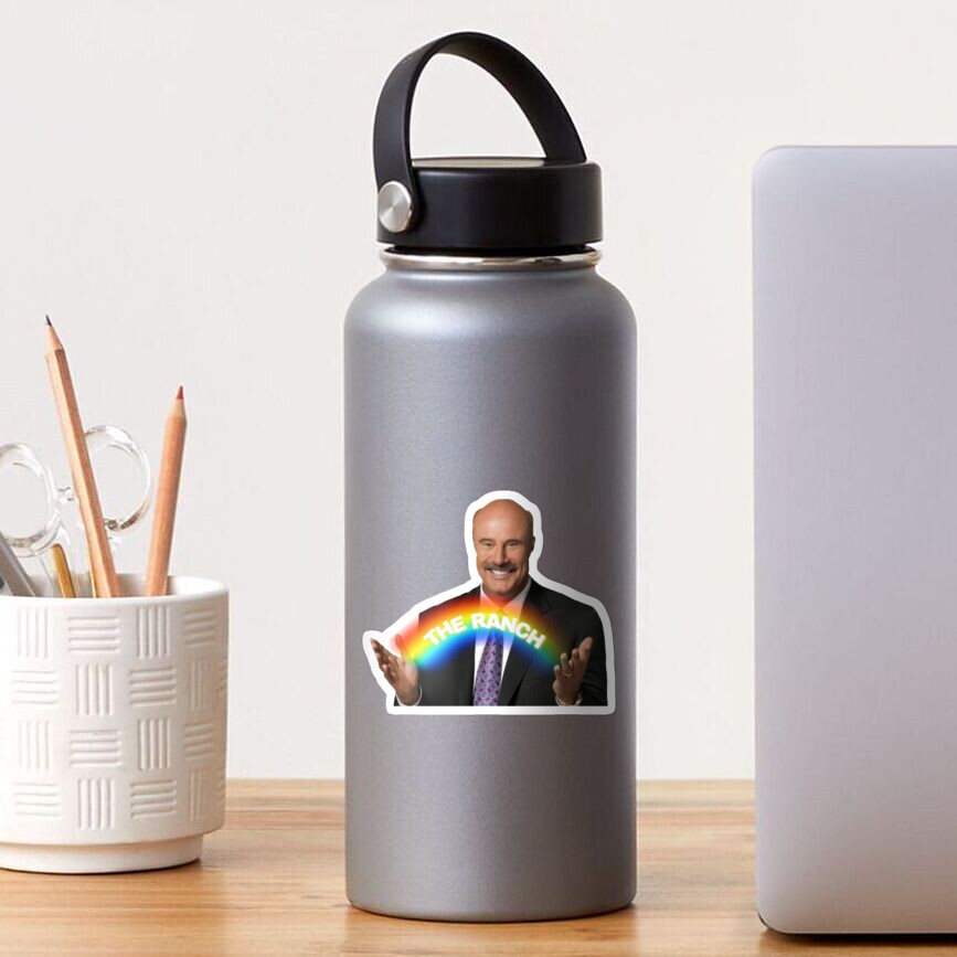 Dr. Phil - The Ranch Rainbow Sticker