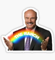 Dr. Phil - The Ranch Rainbow Sticker