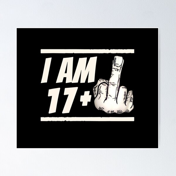 Item preview, Milestone 18th Birthday - Gag Bday Joke Gift Idea: 17+1 designed and sold by trendo.