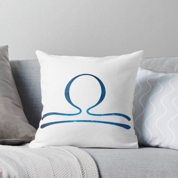 Aperçu de l'œuvre Libra Blue Galaxy Symbol créée et vendue par DancingGeek.