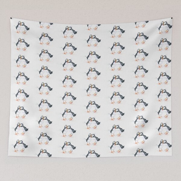 Item preview, Loving Puffins designed and sold by Corinne Matus A Splash of Colour.