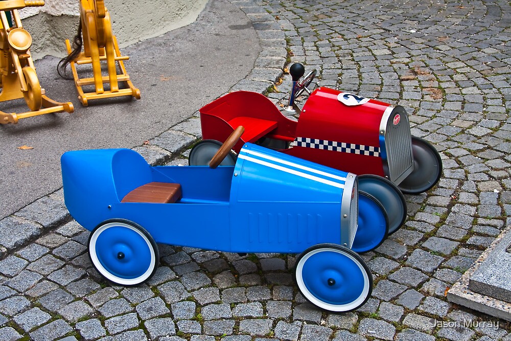 "Children's Handmade Toy Car, Salzburg, Austria" by Jason Murray