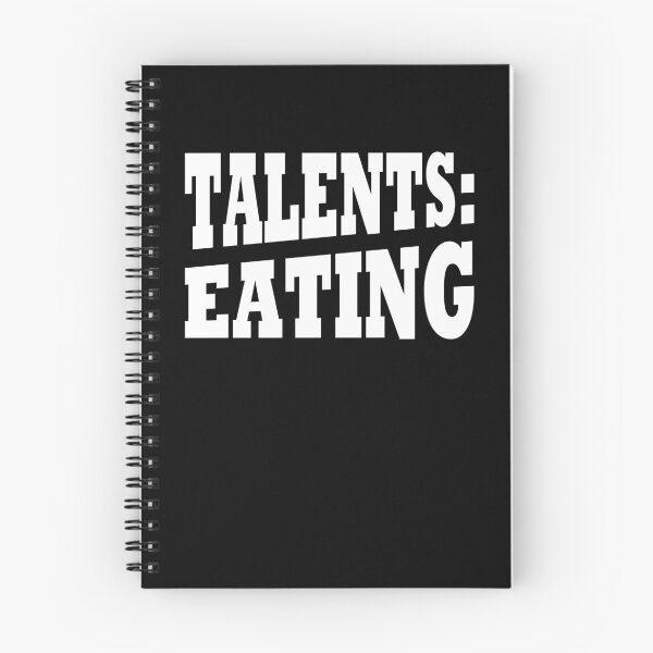 Artikelvorschau, Talents: Eating entworfen und verkauft von TrendyDesigns.