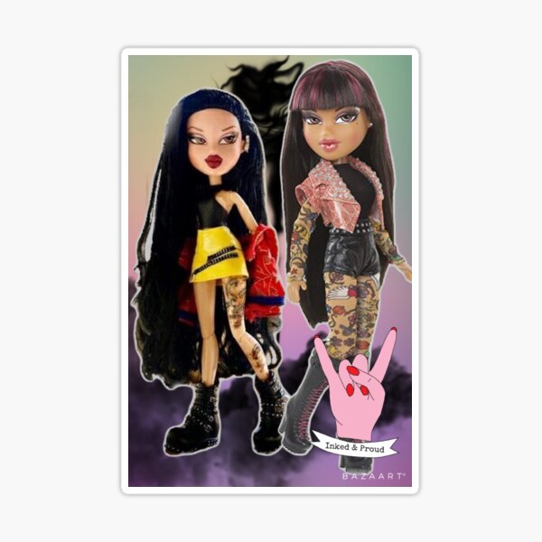 Bratz inked and proud edit  Sticker for Sale by Redr0s3