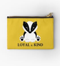 Cute Badger Zipper Pouch