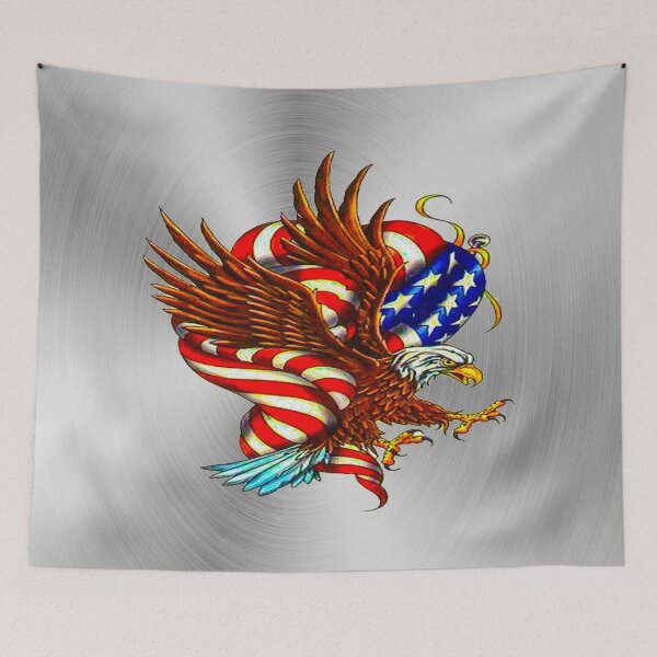 Item preview, fwc 0316 tatoo Alien  bald eagle designed and sold by fred chiea.