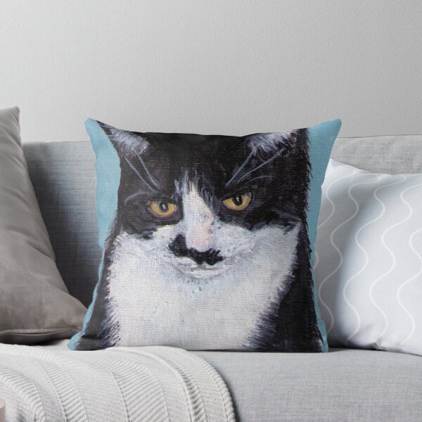 Item preview, Mustache Cat designed and sold by Paintings by gretzky.