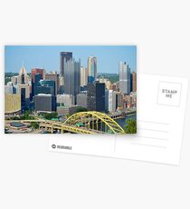Pittsburgh from Overlook Postcards