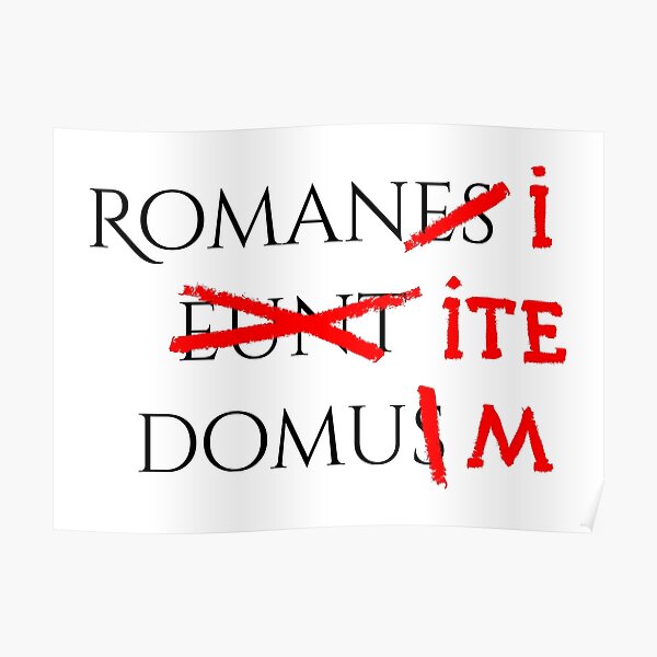 Romans go home Poster