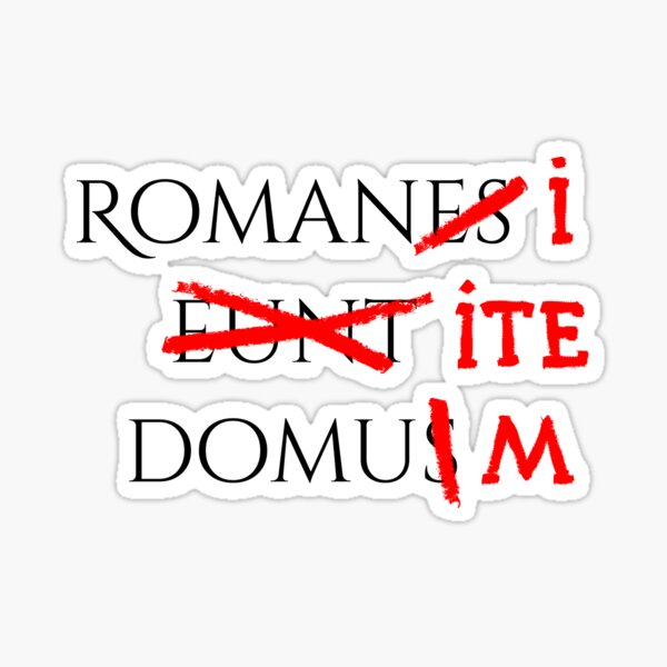 Romans go home Sticker