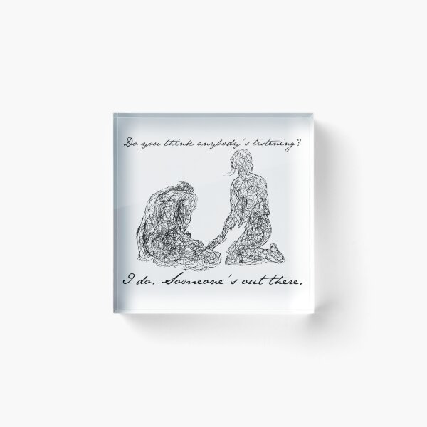 Item preview, Do You Think Anybody's Listening? (With Quote) designed and sold by izloveshorses.