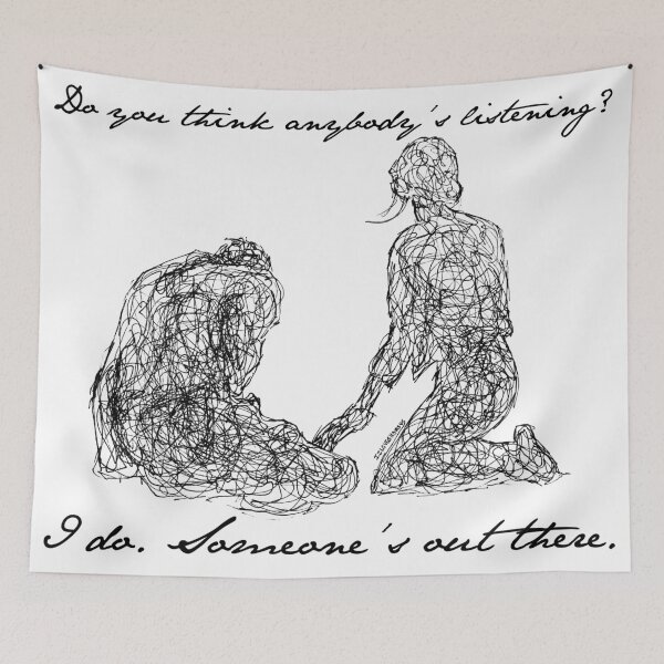 Item preview, Do You Think Anybody's Listening? (With Quote) designed and sold by izloveshorses.