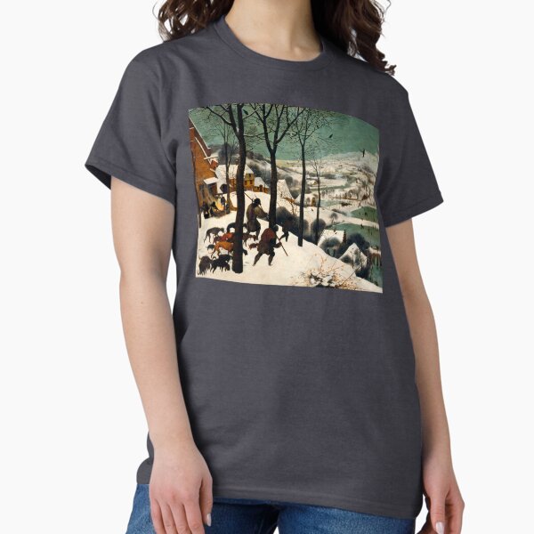 Aperçu de l'œuvre Les Chasseurs dans la neige (1565) de Pieter Bruegel l'Ancien / HD créée et vendue par Antiquated Art.