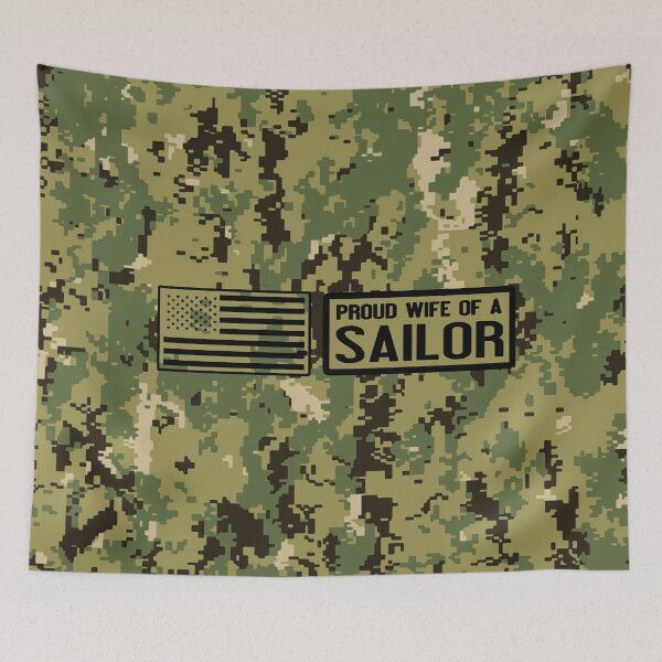Item preview, Proud Wife of a Sailor designed and sold by Jared Davies.