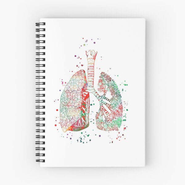Item preview, Lungs, lungs anatomy, medical art, watercolor lungs,  abstract lungs designed and sold by Rosaliartbook.