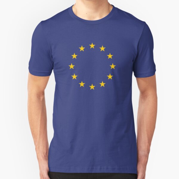 European Union Flag - Anti Brexit Slim Fit T-Shirt