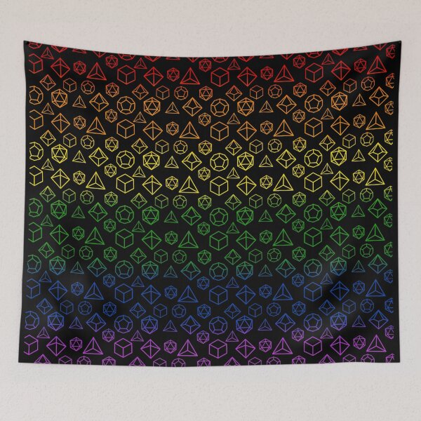 Item preview, Dark Gay Dice designed and sold by TreeDraws.