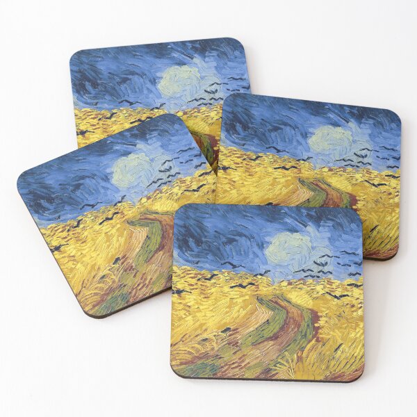 Item preview, Vincent Van Gogh Wheatfield with Crows designed and sold by fourretout.