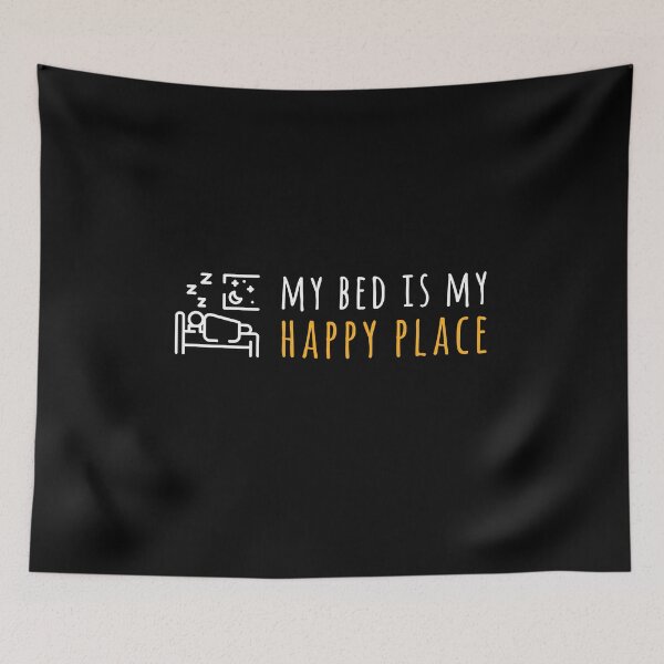 Item preview, My bed is my happy place designed and sold by MooonTees.