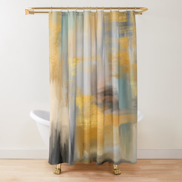 Abstract Painting Shower Curtain