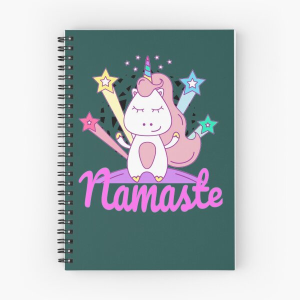 Item preview, Cute Namaste Unicorn Tee for Kids - Girls Yoga T-shirt designed and sold by Zavola.
