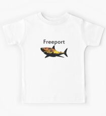 Freeport Bahamas Shark Kids T-Shirt