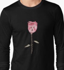Traurige Blume Langarmshirt