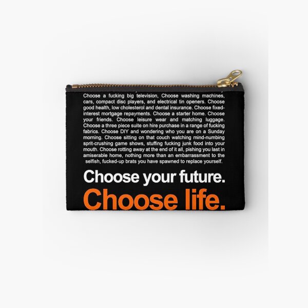 Item preview, Trainspotting T2 Choose Life Quote designed and sold by Randunanta.
