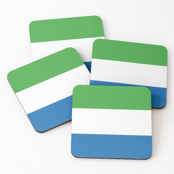 Item preview, Flag of Sierra Leone designed and sold by Flags & Cie.