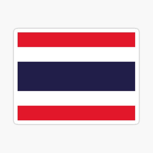 Thailand Flag Stickers for Sale | Redbubble