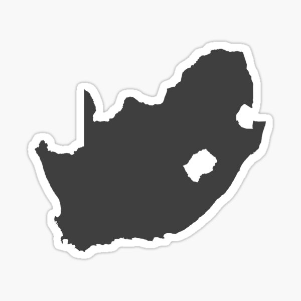 Item preview, South Africa Love in Charcoal designed and sold by Maren Misner.