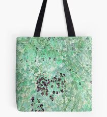 Blumiger Kontrast Tote Bag