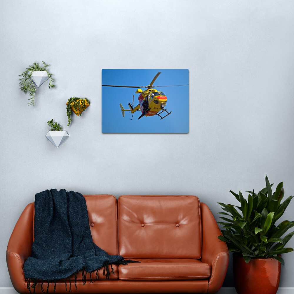 The Chopper Metal Print